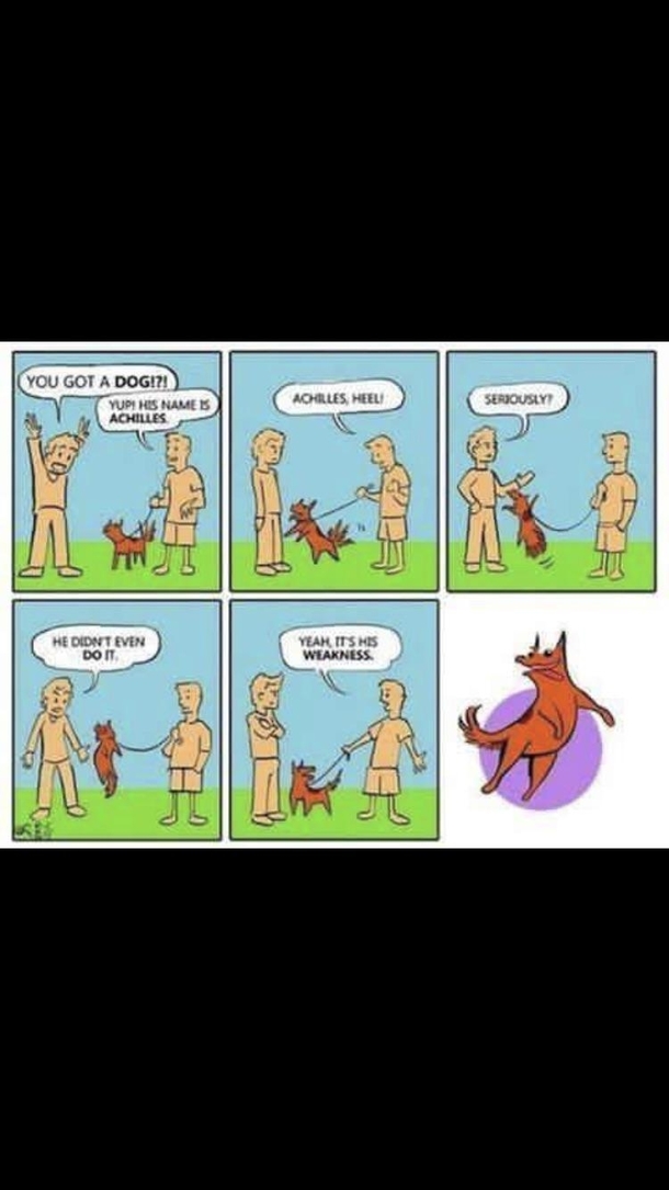 Achilles heel