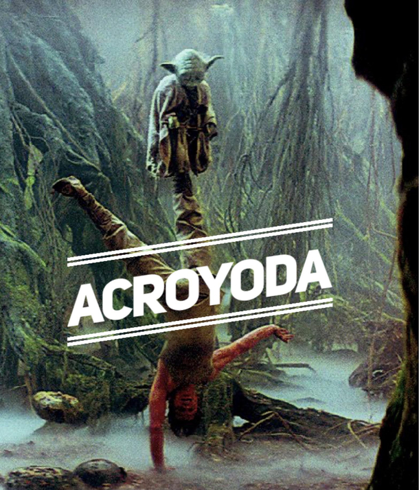 Acro Yoda 