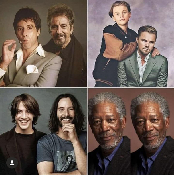 Actors then and now