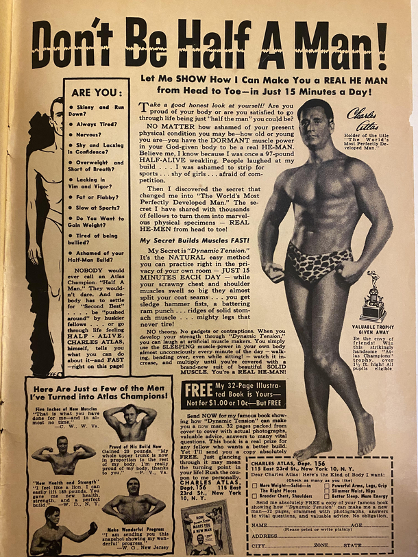 Ad from a s Archie comic