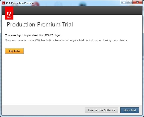 Adobe CS is letting me have a trial for nearly  years Thanks Adobe