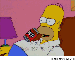 Advanced Beer Drinking by Homer Simpson