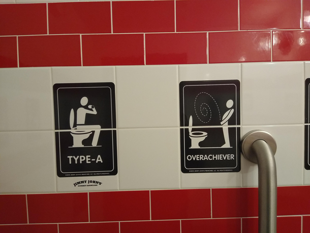 Adventures in the jimmy Johns male bathroom pt  this is getting out of control