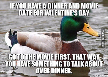 Advice Gentleman for Valentines day