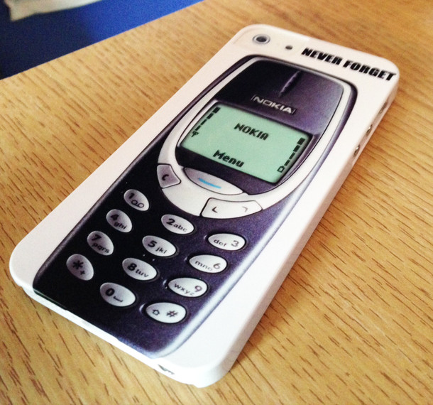 After a multi-year battle I finally convinced my dad to upgrade his old Nokia  to an iPhone The custom phone case he ordered for it arrived today