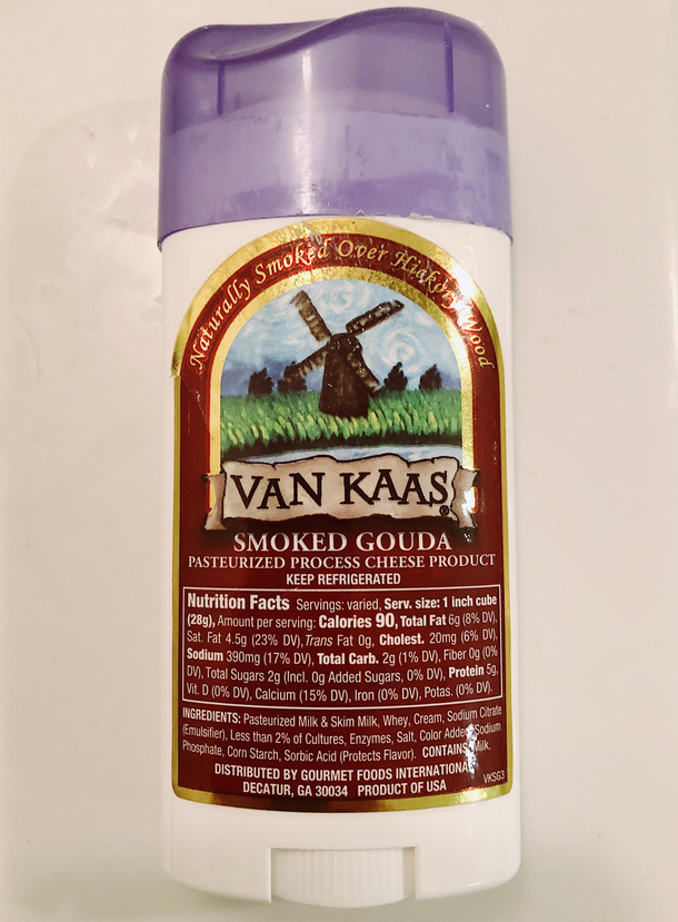 After a week my wife finally figured out that I swapped labels on the deodorant