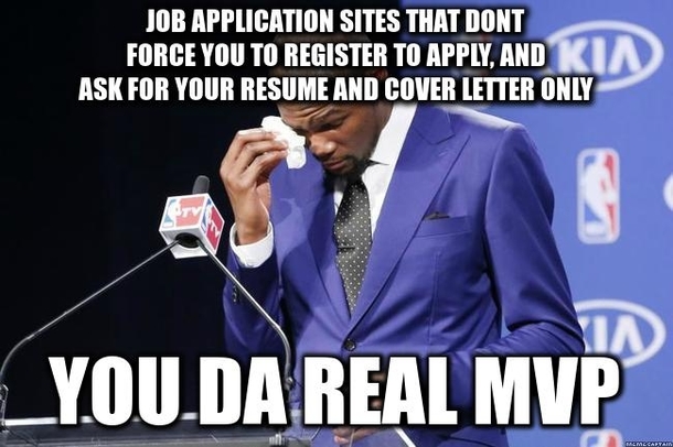 After applying to many many jobs today