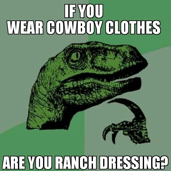 After attending a rodeo I must ask
