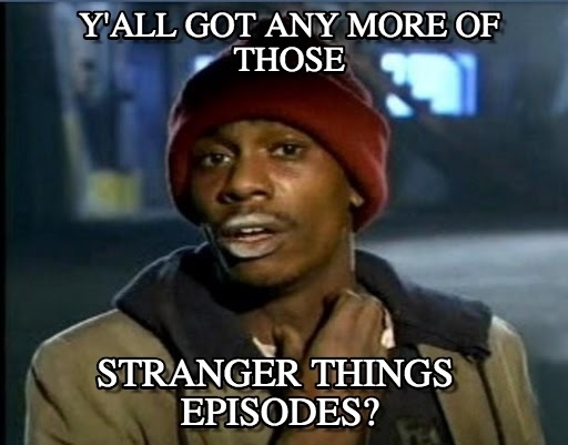 After binging the entire first season after a post-thanksgiving day induced coma