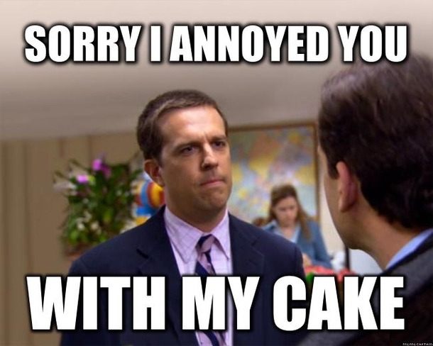 After hearing about OPs cake being thrown in the garbage
