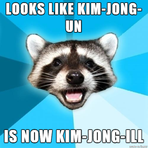 After hearing Kim-Jong-Un is supposedly sick and has not been seen in public since September rd