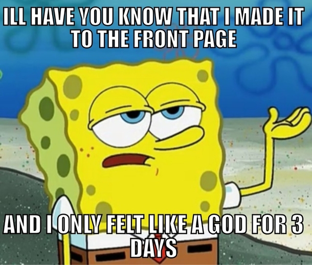 After making the front page of reddit