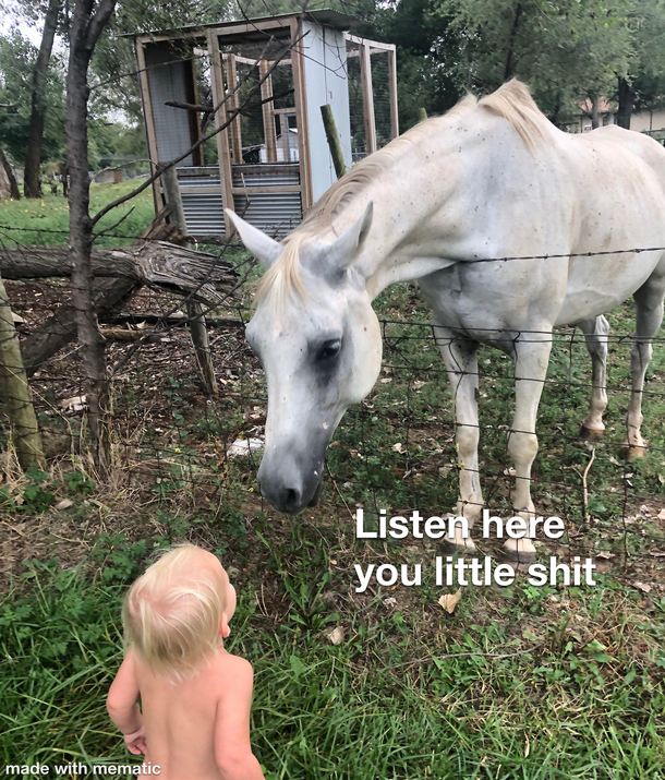 After my son called him pretty