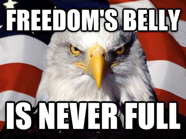 After reading about a bald eagle eating somebodys pet dog on Time magazine