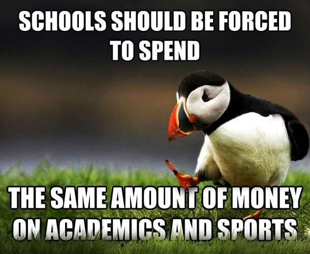 After reading about high schools in Texas with million dollar stadiums
