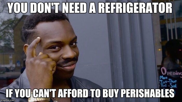After reading Fox News  of poor people own a refrigerator I must agree with them
