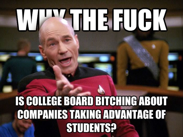 After seeing College Boards report on outrageous textbook prices