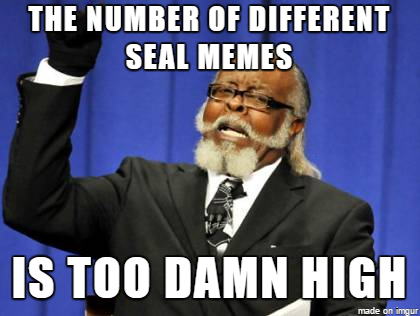 After seeing the sexually suggestive seal