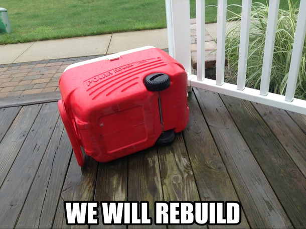 After some pretty bad storms in Ohio