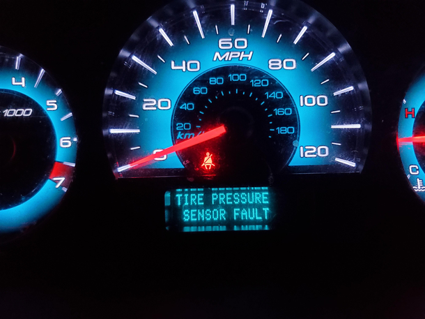 After two months defending my competence of manual tire pressure readings and trying to convince my wife that her sensor must be screwing up The little fcker finally came clean