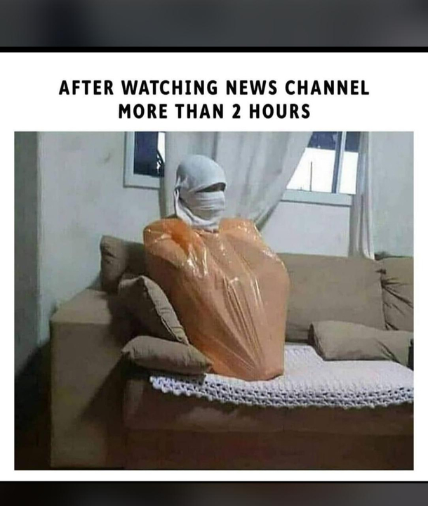 After watching News Channel