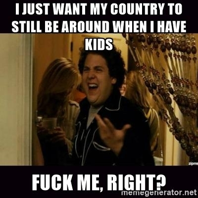 After watching the American political scene spiral down the slow descent into madness for years now