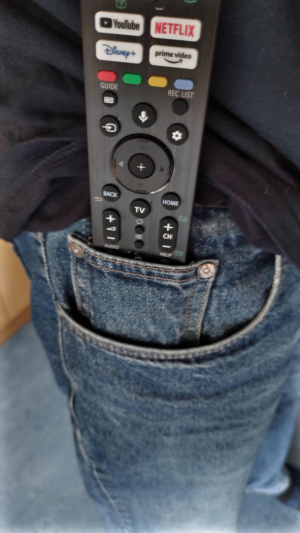 After  years I finally figured out what that little pocket was designed for
