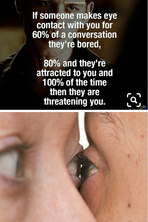 aggressive eye touching intensifies