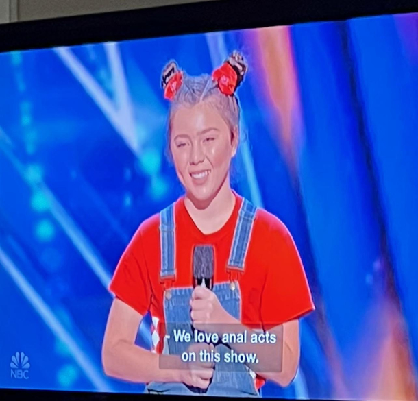 AGT not being so family friendly