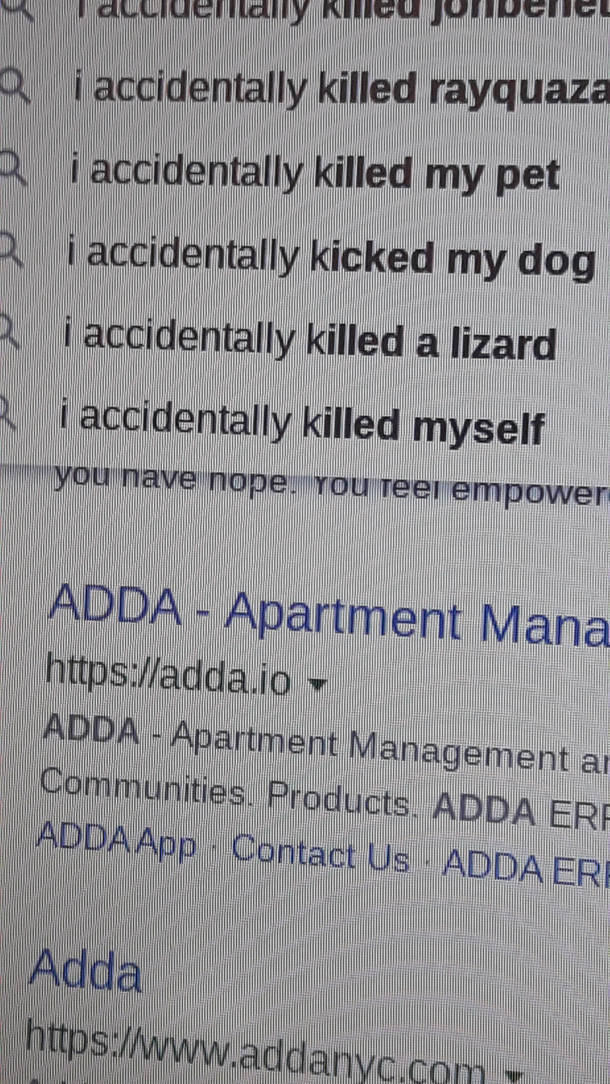 Ah fuck I did it again