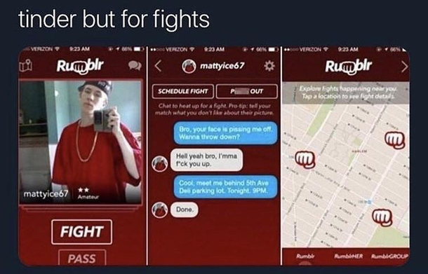 Ah my type of tinder
