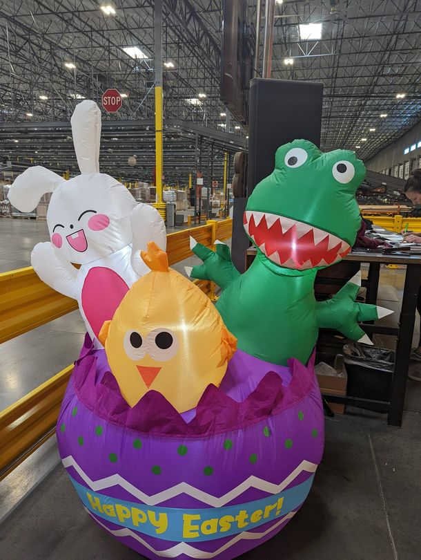 Ah yes the almost forgotten Easter lizard dinosaur dragon