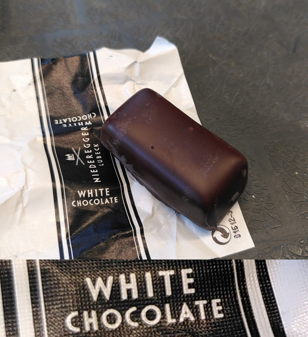 Ah yes white chocolate