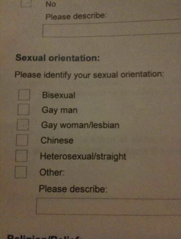 Ahh yes Chinese
