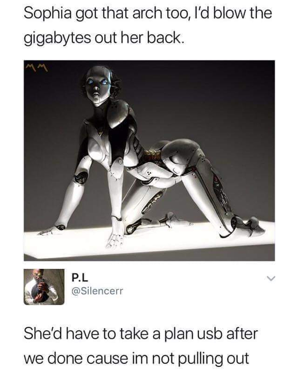 AI have the weirdest boner right now