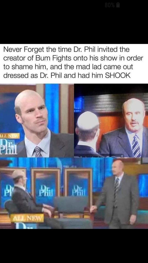 Aint no shame in his game