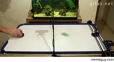 Air hockey robot