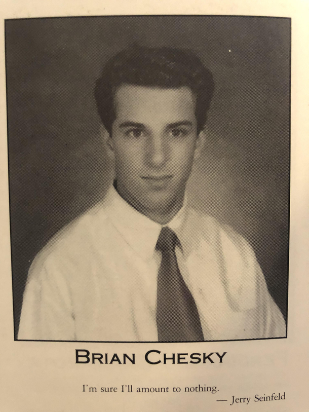 AirBnB founder Brian Chesky went to my high school