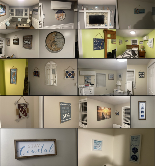 Airbnb near the beach starter pack