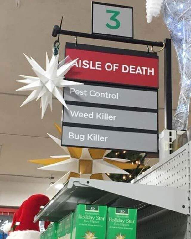 Aisle of death