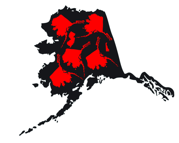 Alaska is big enough to fit New Jersey Delaware and five smaller Alaskas inside