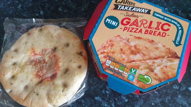 Aldi garlic bread - Weak