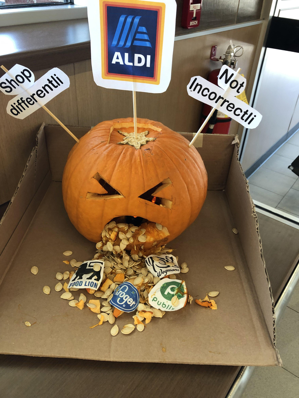 Aldi throwing shade at other grocery stores