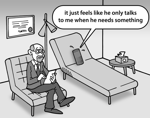 Alexa at the therapist