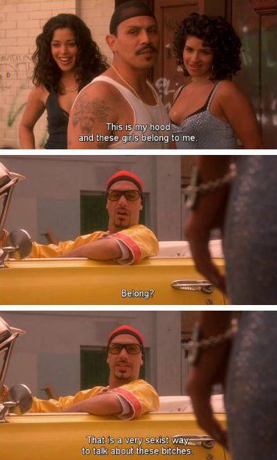 Ali G on sexism