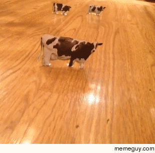 Alien cow abduction