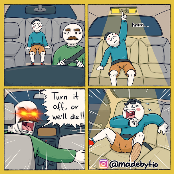 All dads were the same