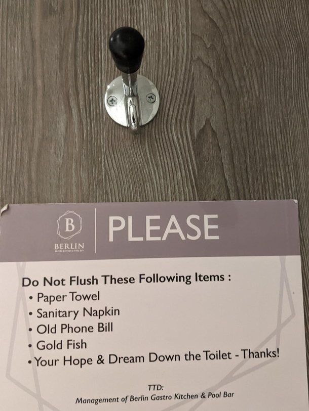 All good suggestions