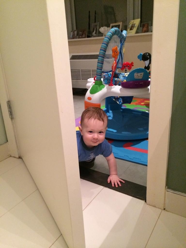 All I am is a new dad trying to take a poop