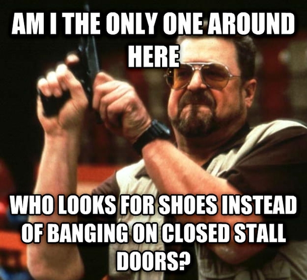 All I want is a little peace in the bathroom